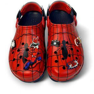 NEW Crocs x Marvel Team SPIDER-MAN ALL-TERRAIN CLOG Men and woman Sizes